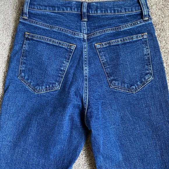 NWT Abercrombie and Fitch The Ankle Straight Ultra High Rise - Picture 4 of 5